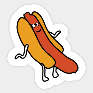 hotdog party Sticker